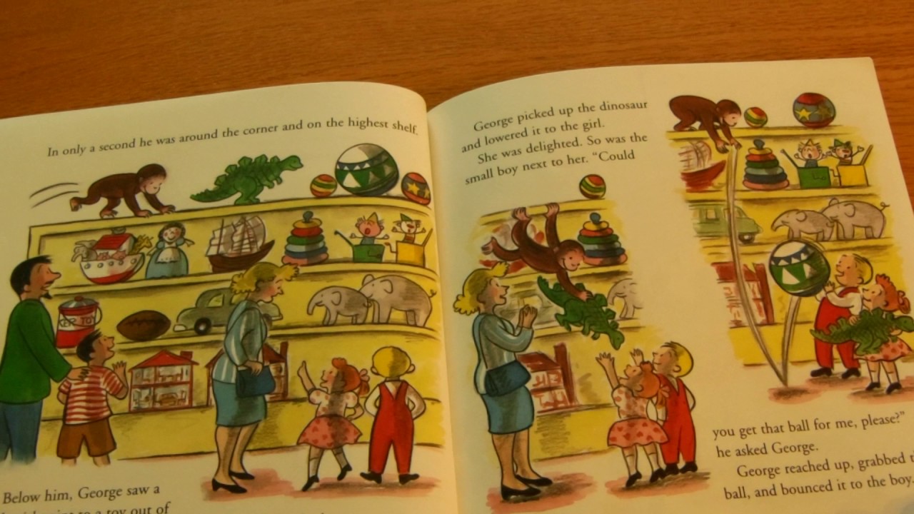 Curious George Visits a Toy Store