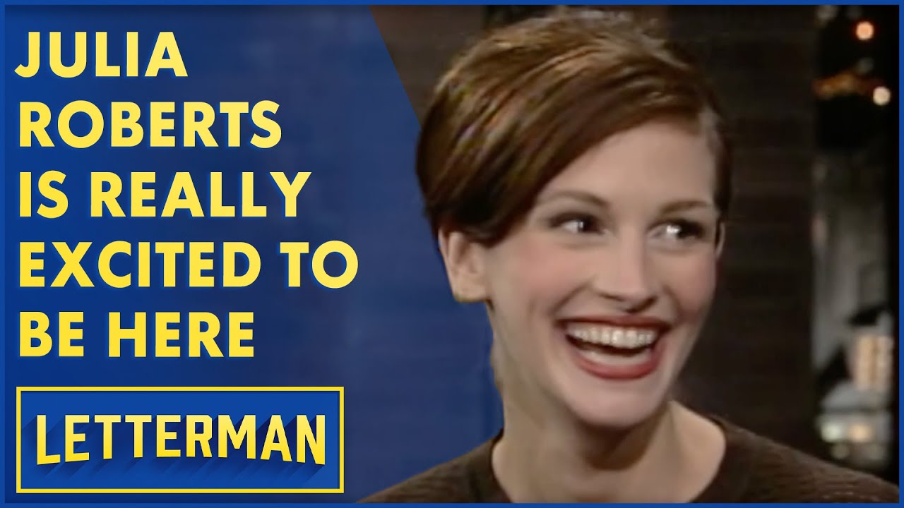 Julia Roberts Looks To Dave For Career Guidance | Letterman