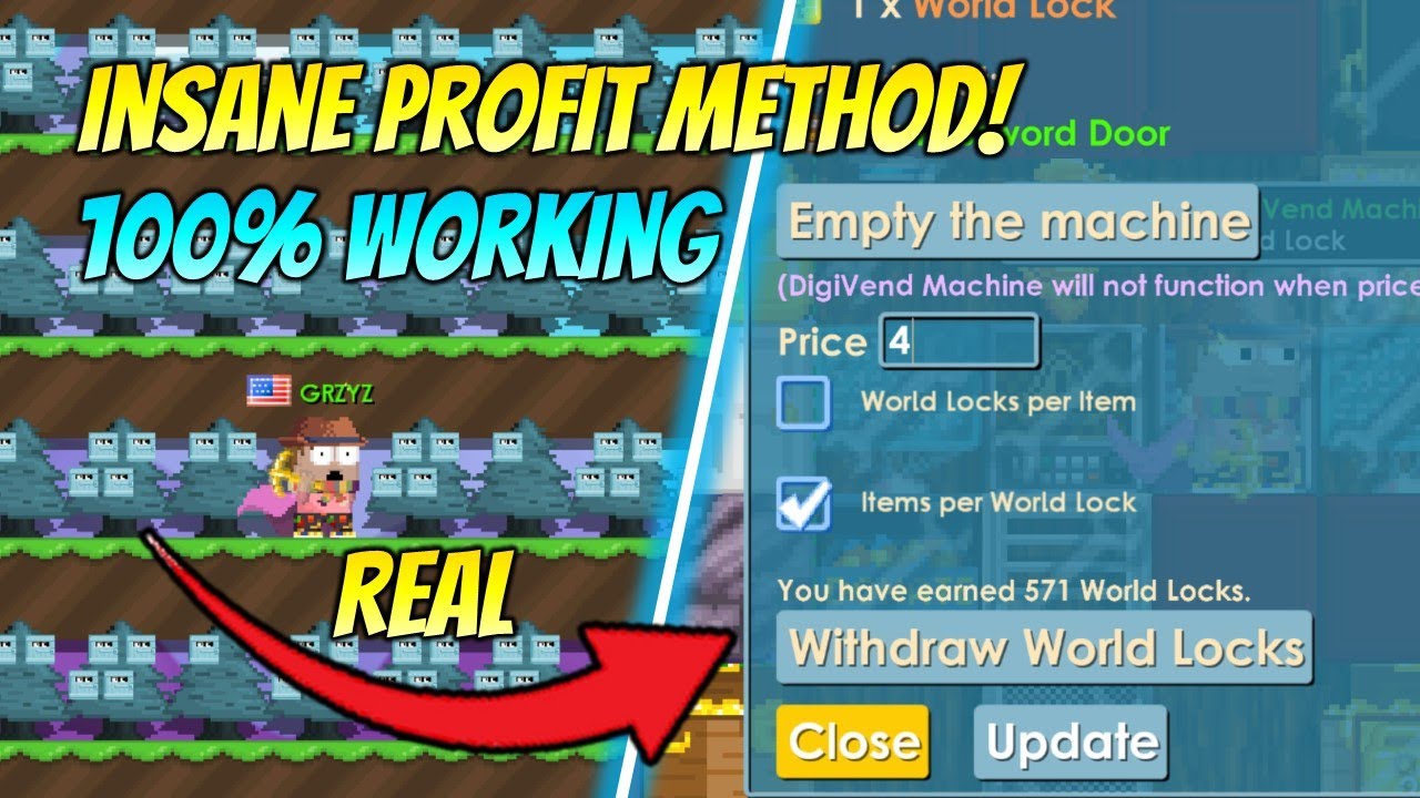 BEST WAY TO PROFIT IN GROWTOPIA 2021!! [100% WORKING] GROWTOPIA PROFIT 2021 | GRZYZ GT