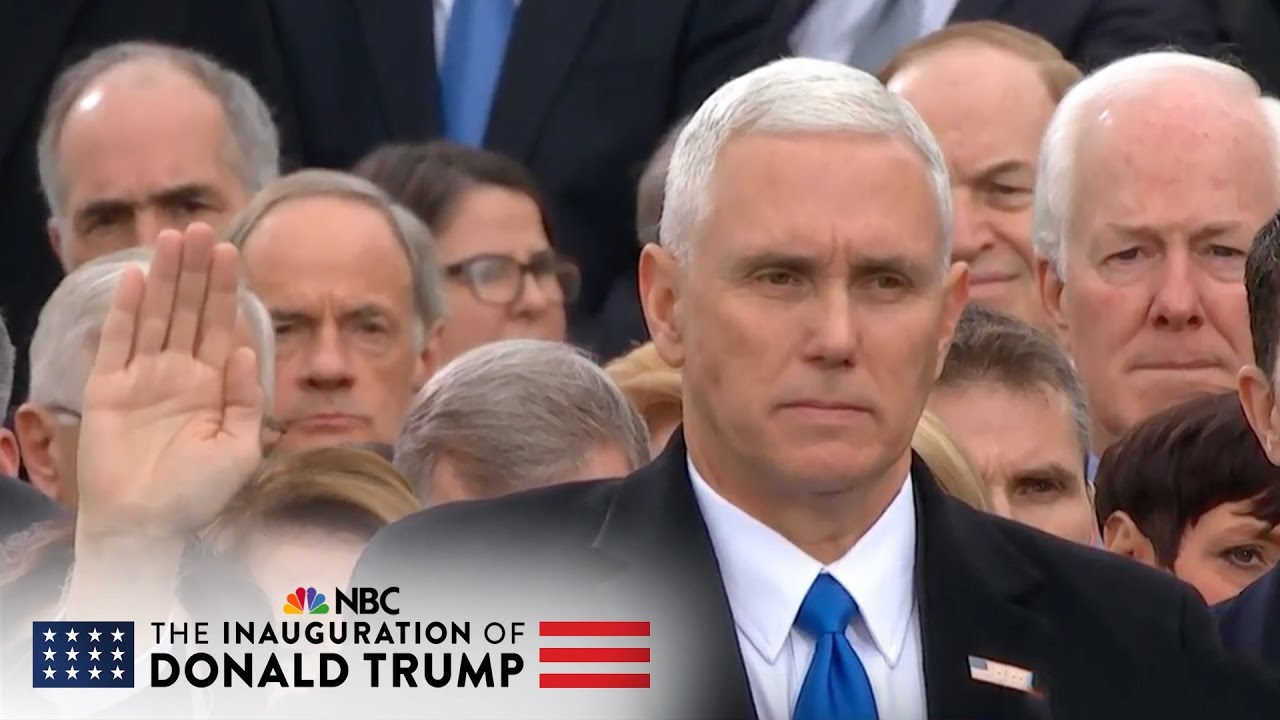 Mike Pence Takes Oath of Office for Vice President of the United States | NBC News