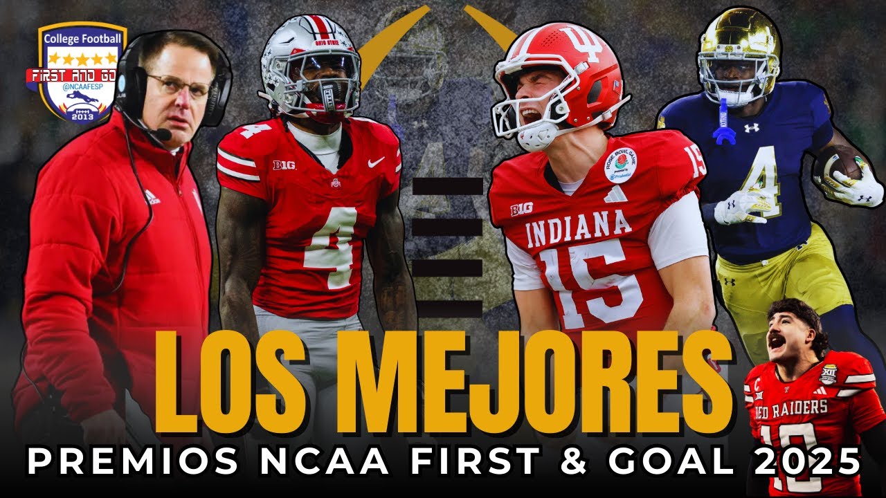 LOS MEJORES DE LA TEMPORADA CFB: MENDOZA, INDIANA, MALACHI TONEY, JEREMIYAH LOVE, CURT CIGNETTI...
