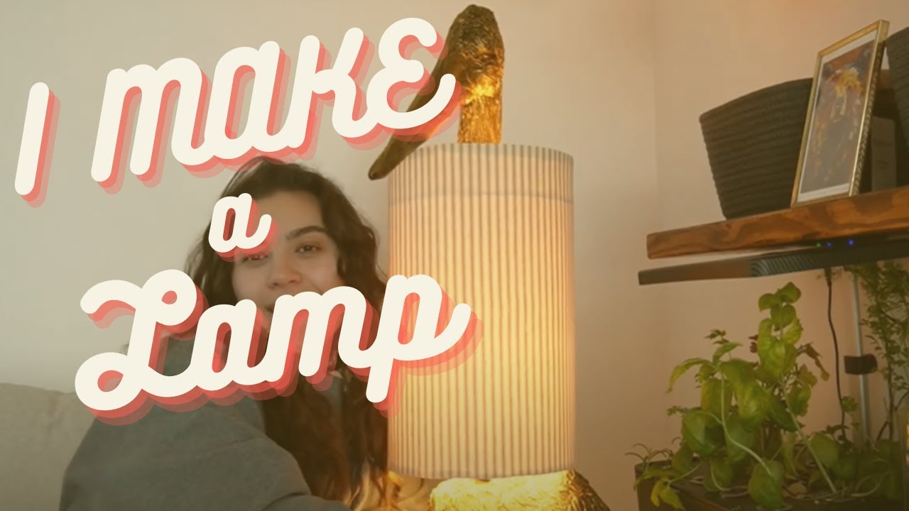 DIY Lamp | I make a Great Blue Heron Lamp