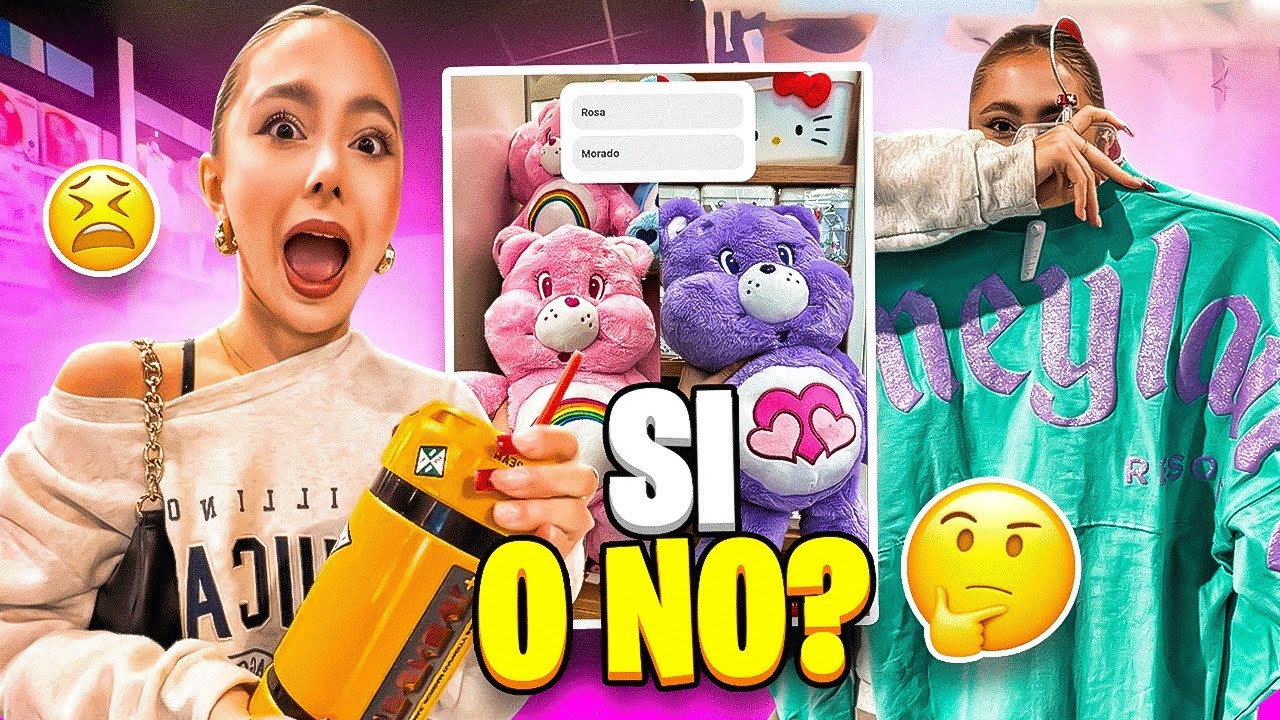 NUESTROS FANS DECIDEN QUE COMPRAMOS EN USA 🇺🇸 💵🤑| Hermanas JM