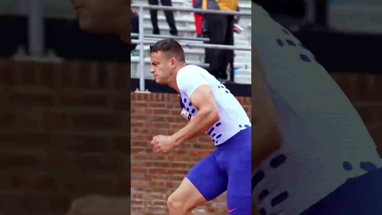 Here’s what happens when you 🎤mic up🎙️ #olympics Sprinter (and NFL Wide Receiver) Devon Allen