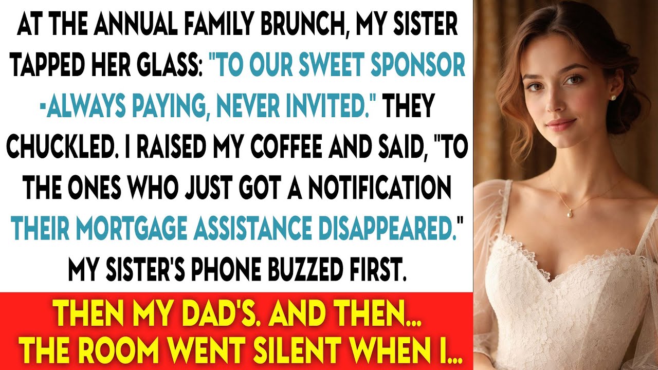 At The Annual Family Brunch, My Sister Tapped Her Glass: “To Our Sweet Sponsor — Always Paying, And