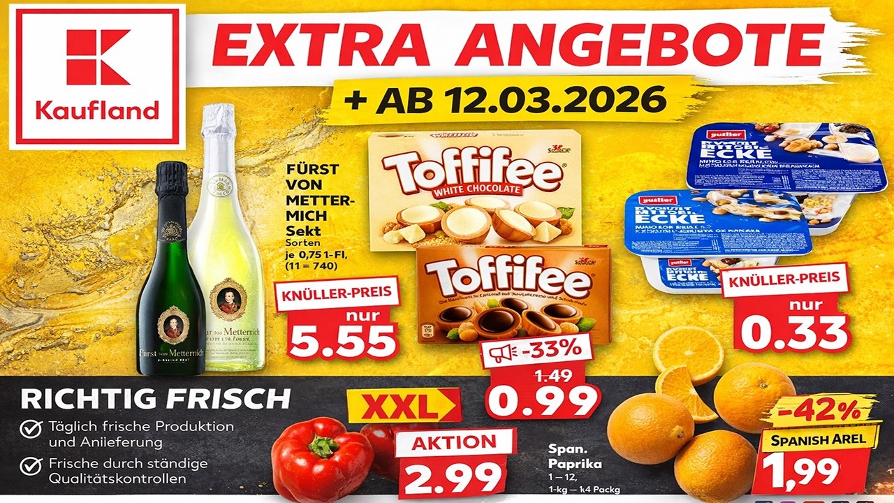 Kaufland Prospekt ab 12.03.2026 🛒 Extra Angebote KW11 #prospekt