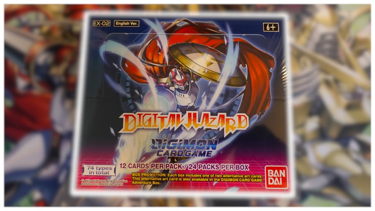 Digital Hazard EX2 Box Opening! | Digimon TCG