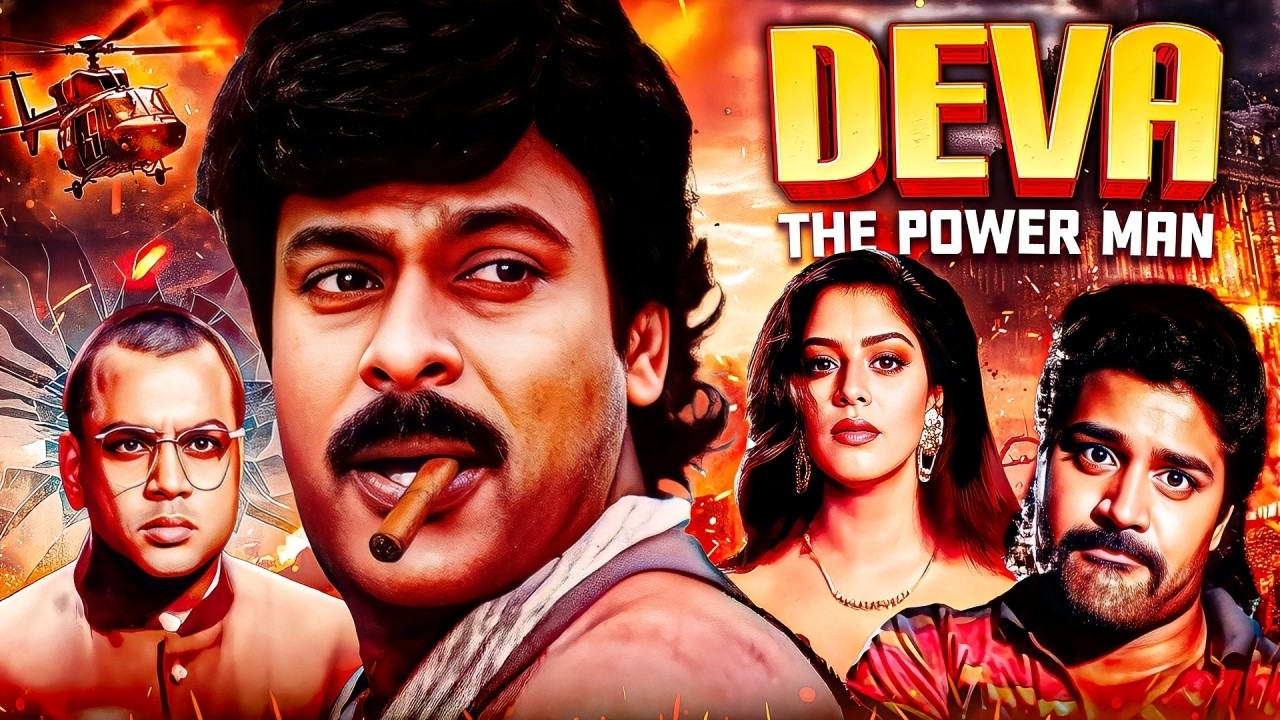 DEVA - THE POWER MAN | MEGASTAR ✨CHIRANJEEVI Powerhouse Double Role | NEW Hindi Dubbed Action Movie