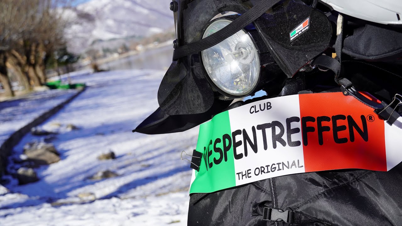 VESPENTREFFEN 2024 - IN VESPA SUL GHIACCIO