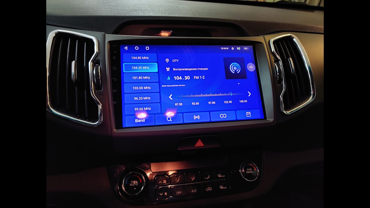 ГУ Teyes CC2 Plus на Sportage 3. CAN-шина. Подключение микрофона. Голосовое управление.