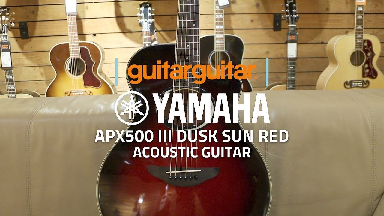 Yamaha APX500 III DUSK SUN RED