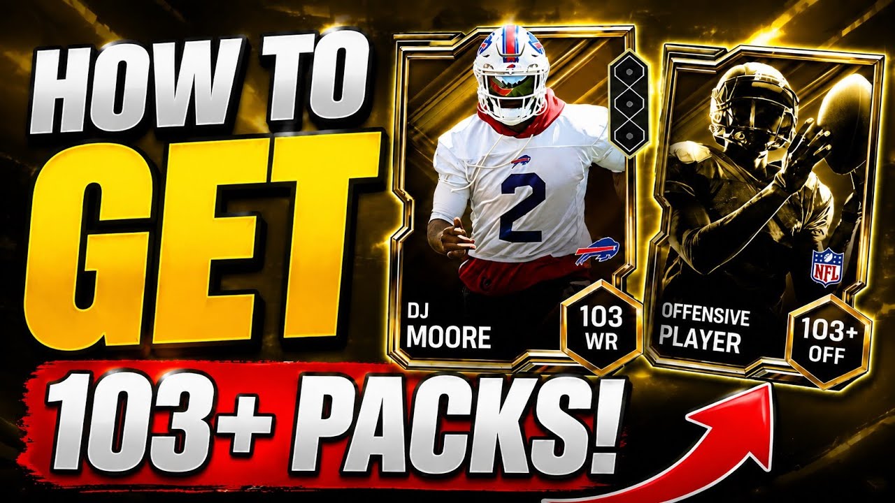 HOW TO GET 103+ PACKS! - Madden Mobile 27