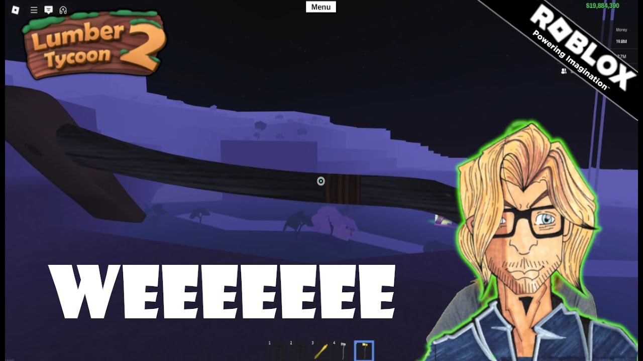 Roblox - Lumber Tycoon 2 - Spook Wood Hunt Training: Axe Fling Practice