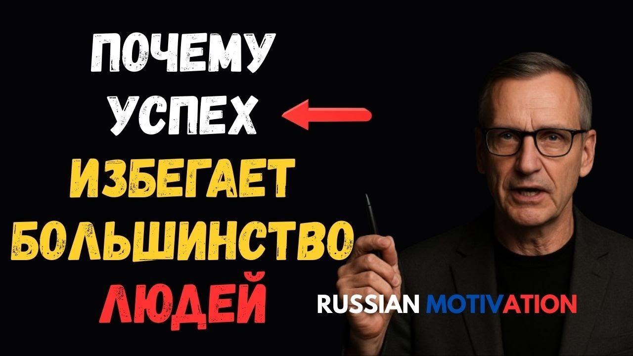 Почему успех избегает большинство людей | Russian Motivation