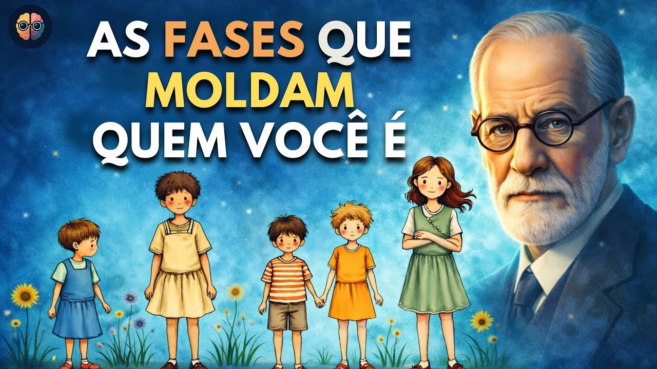 As 5 FASES do DESENVOLVIMENTO PSICOSSEXUAL, segundo Sigmundo Freud | Psicanálise 