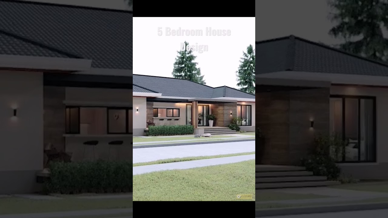 5 Bedroom House Design #housedesign #homedesign
