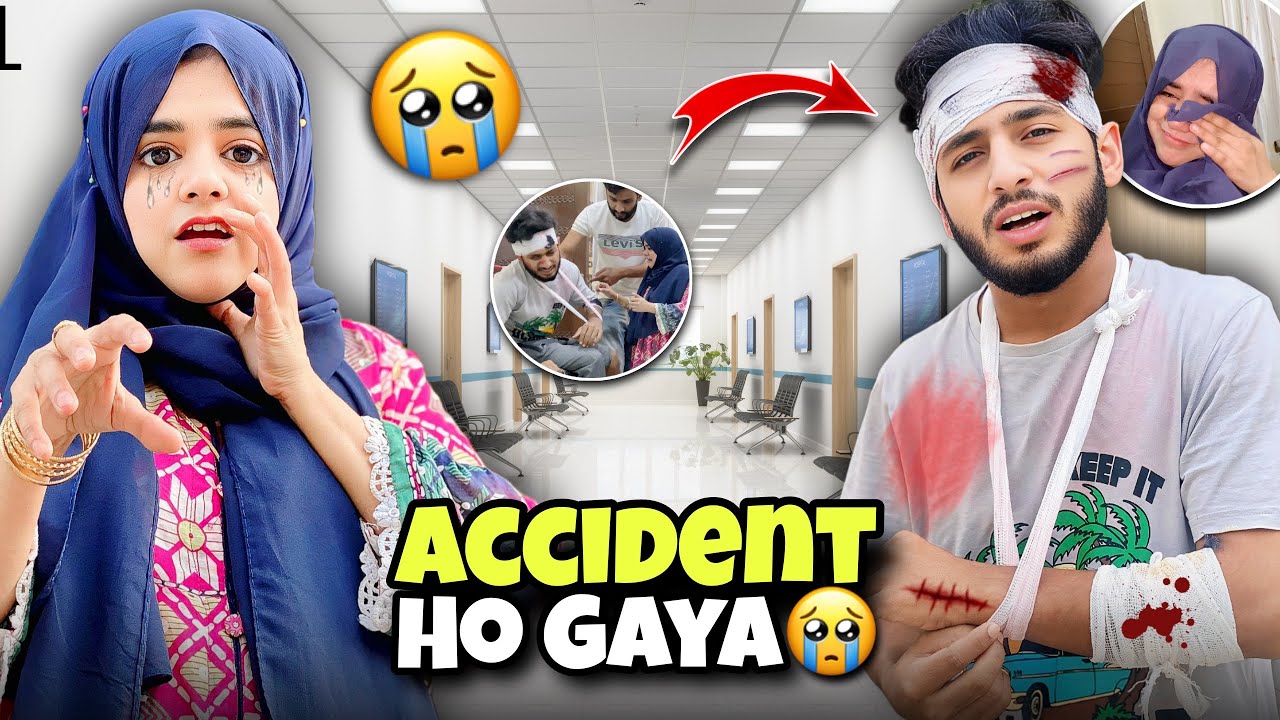 Accident Ho Gaya🥹|| Fake Accident Prank On My Wife || Pyari Maryam Rony Lagi || Pyari Maryam