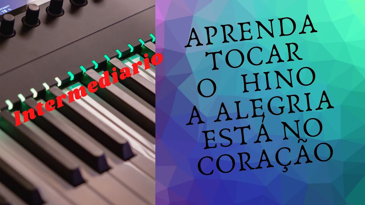 COMO TOCAR O HINO  |A ALEGRIA ESTÁ NO CORAÇÃO | CDJOVEM |