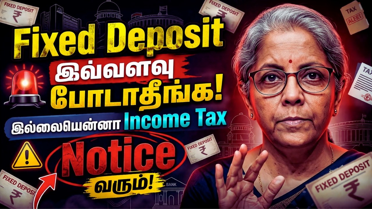 Fixed Deposit New Income Tax Notice Limits 2026 Tamil @thanthitv
