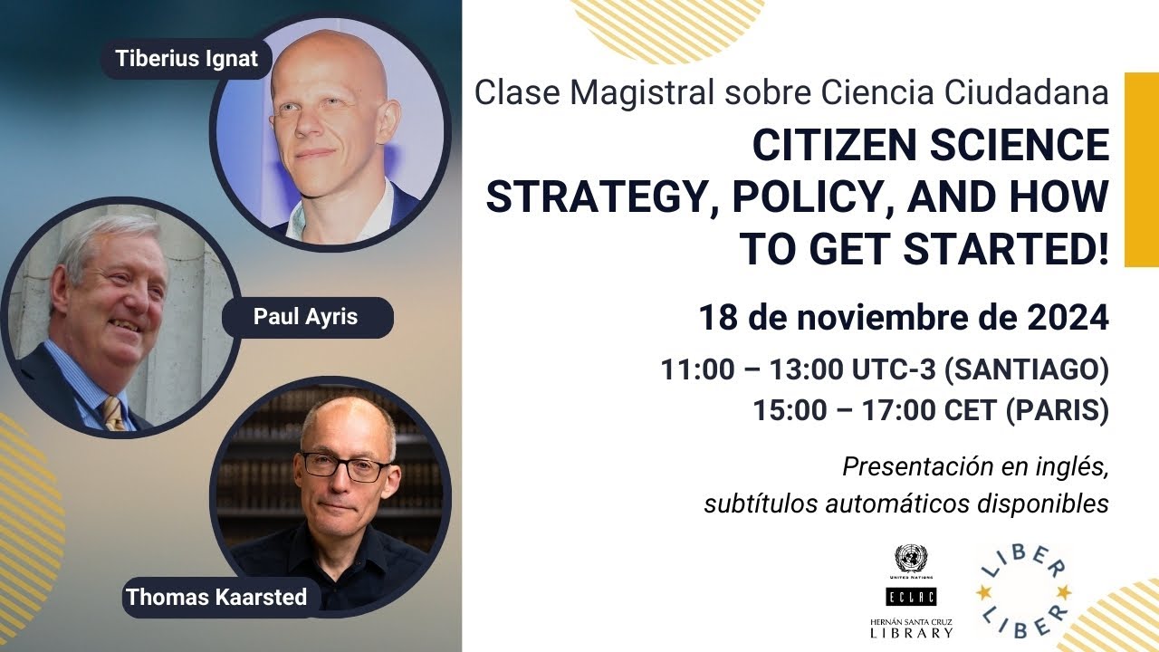 📌 Sesión 2: Citizen science strategy, policy, and how to get started!