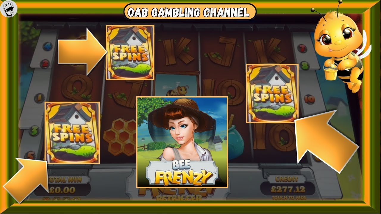 Bee Frenzy, Ultra Play & Lots Of GAMBLES!