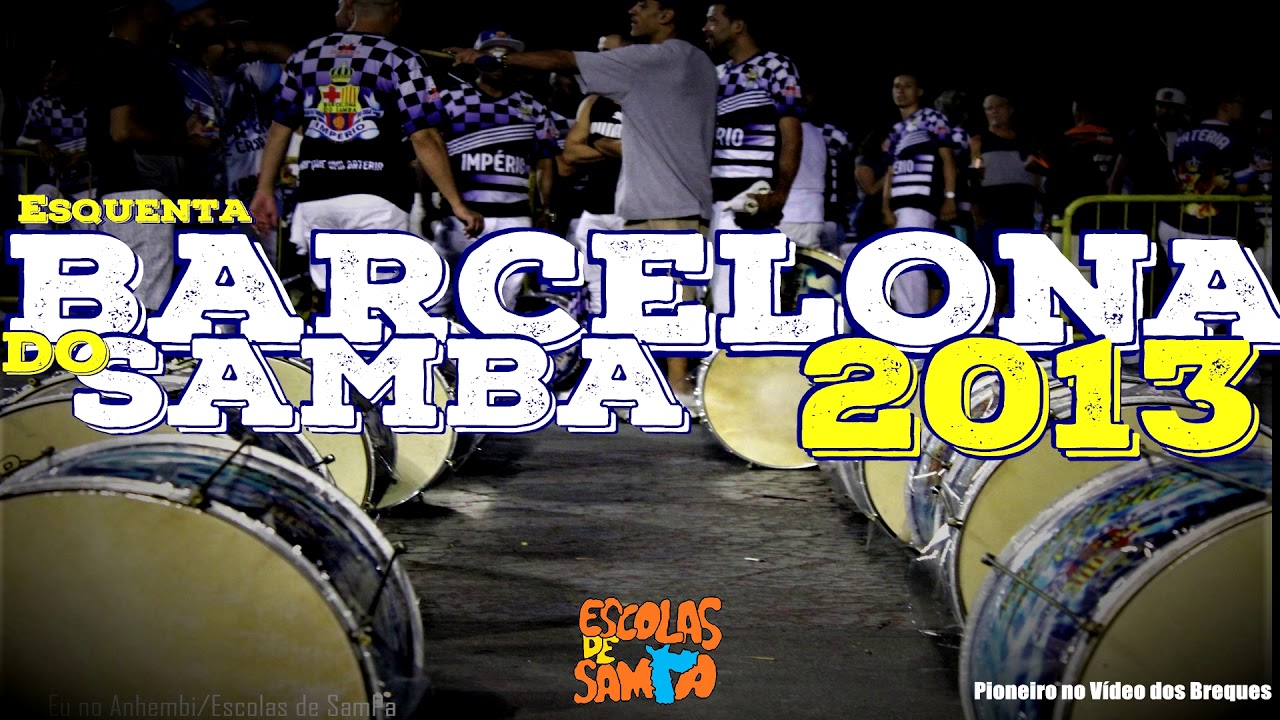 Esquenta Império de Casa Verde 2013 - Bateria Barcelona do Samba - Mestre Zoinho