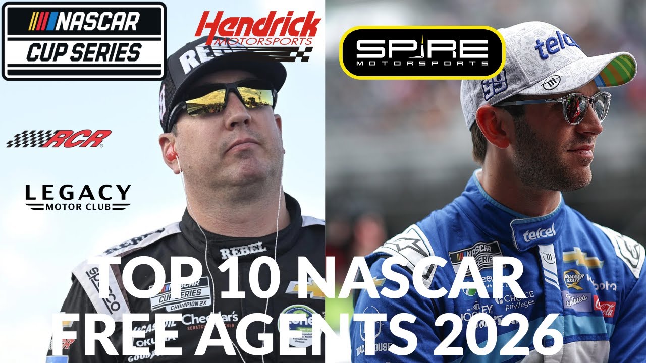 Топ-10 свободных агентов NASCAR 2027 года
