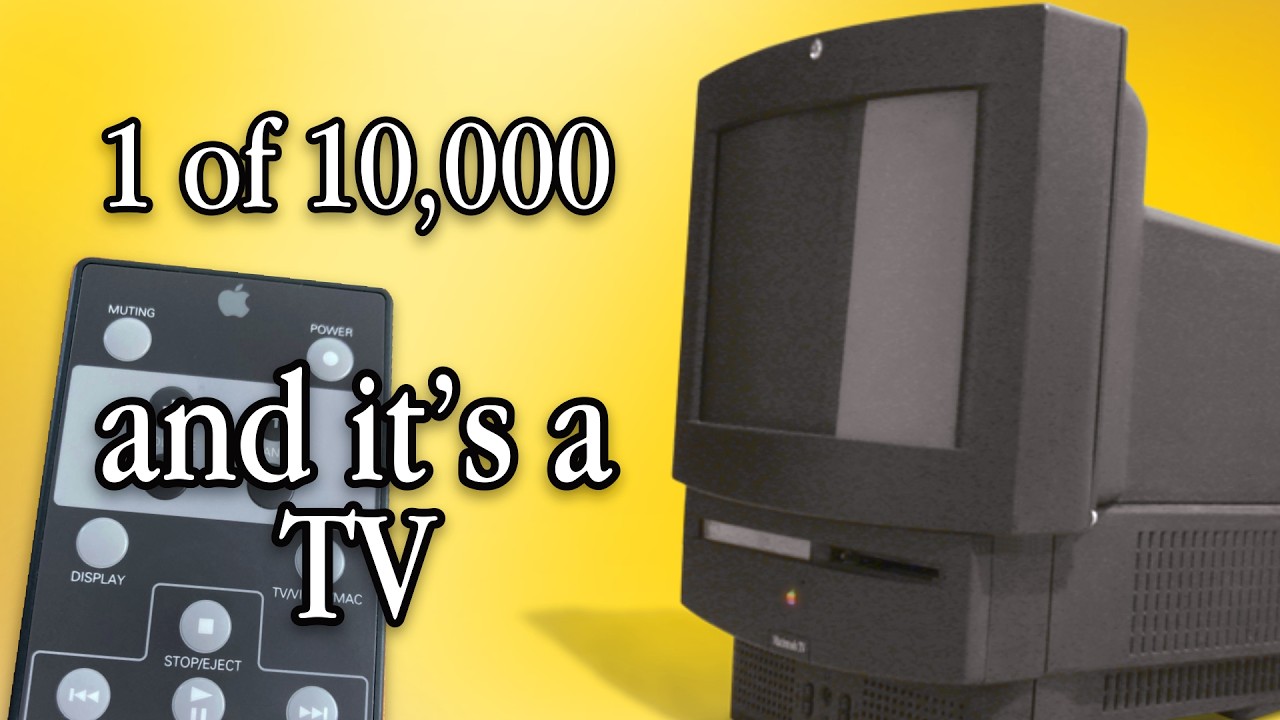 This Expensive 1 of 10,000 Macintosh is Also a TV