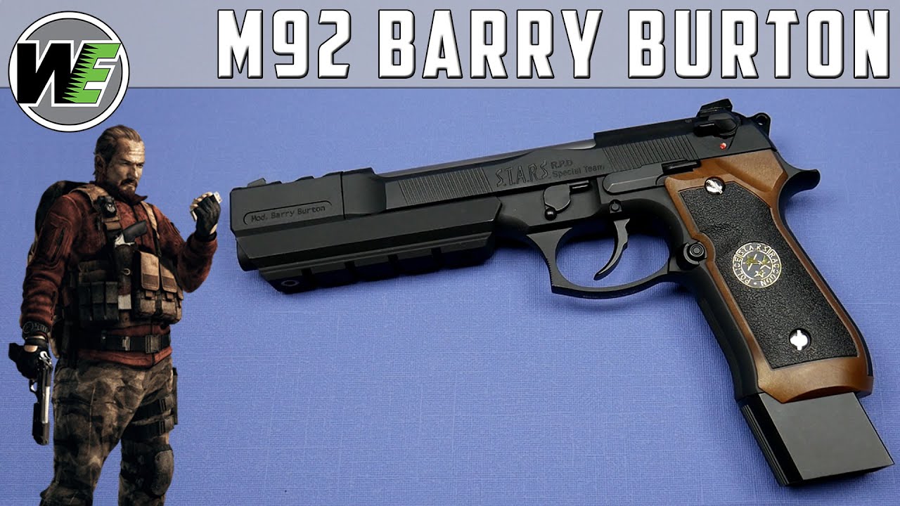 Review | Resident Evil M92 Barry Burton GBB | WE Airsoft