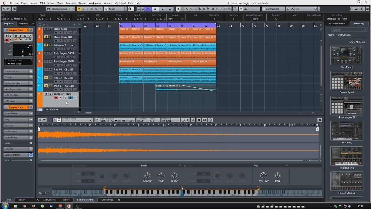Cubase 9 - Novas Funcionalidades - AudioLabs PT