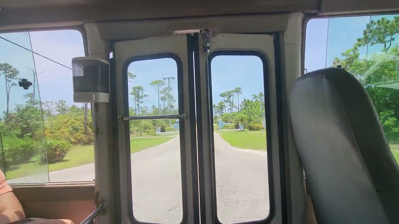 driving around Freeport Bahamas