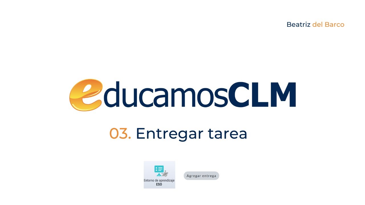 03 - Entregar tarea en EducamosCLM