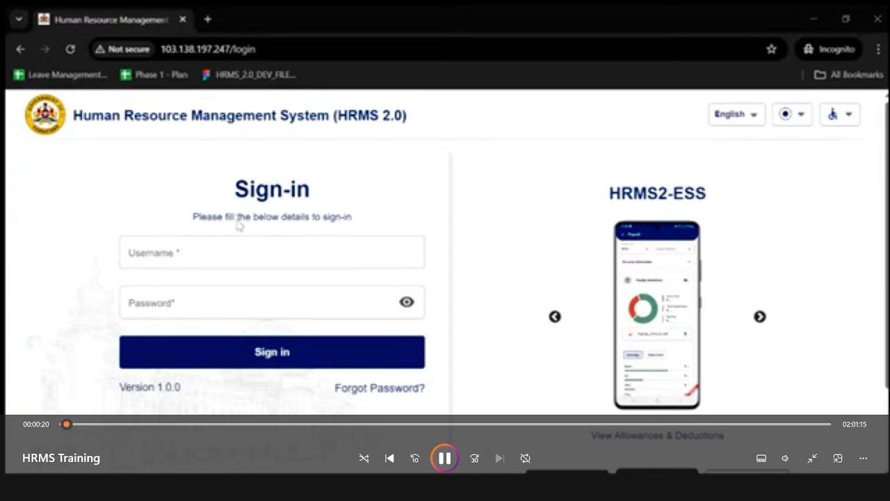 HRMS Trainings related to HRMS2 Application @POWERMEDIAbangalore  #ksgea #hrms