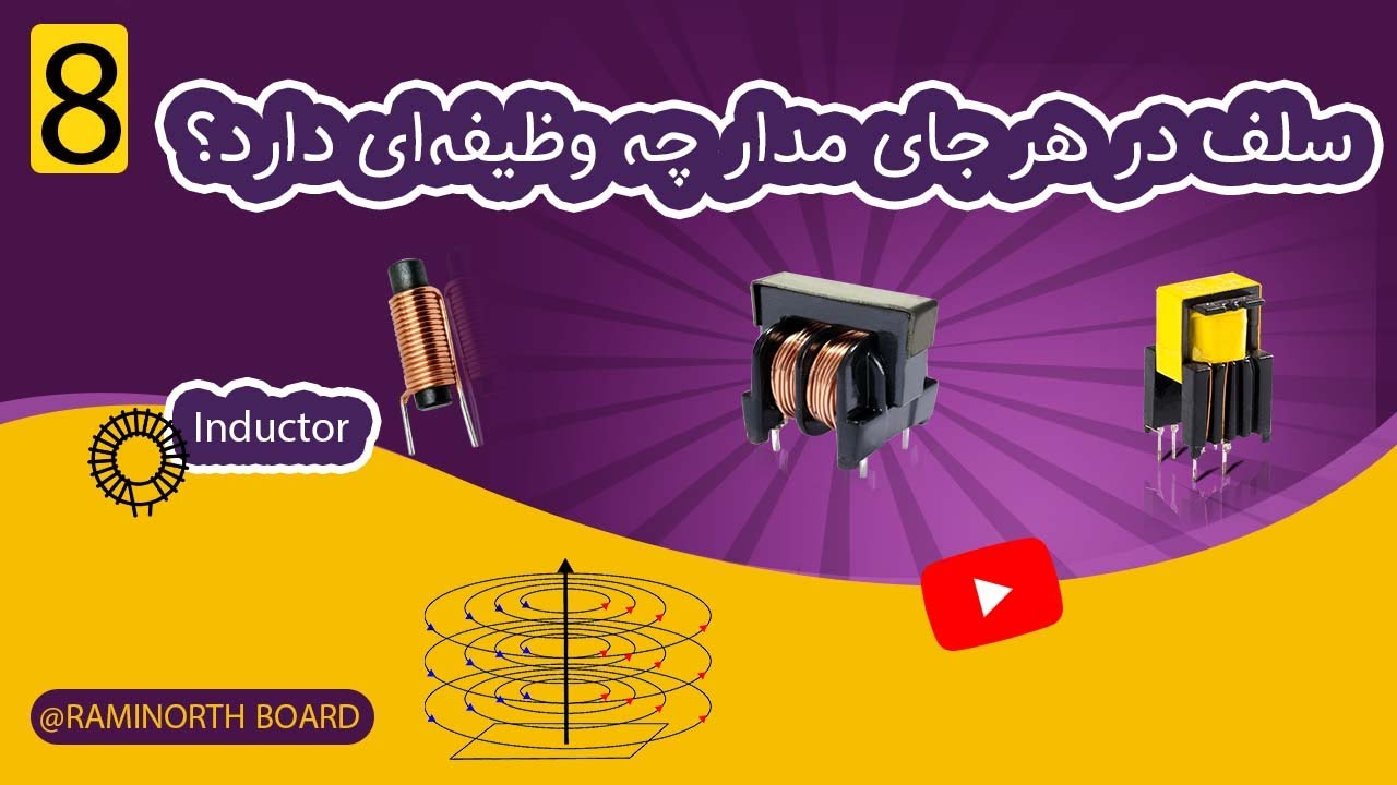 سلف چیست | بررسی رفتار سلف در حالت سری موازی تحت ولتاژ AC و DC