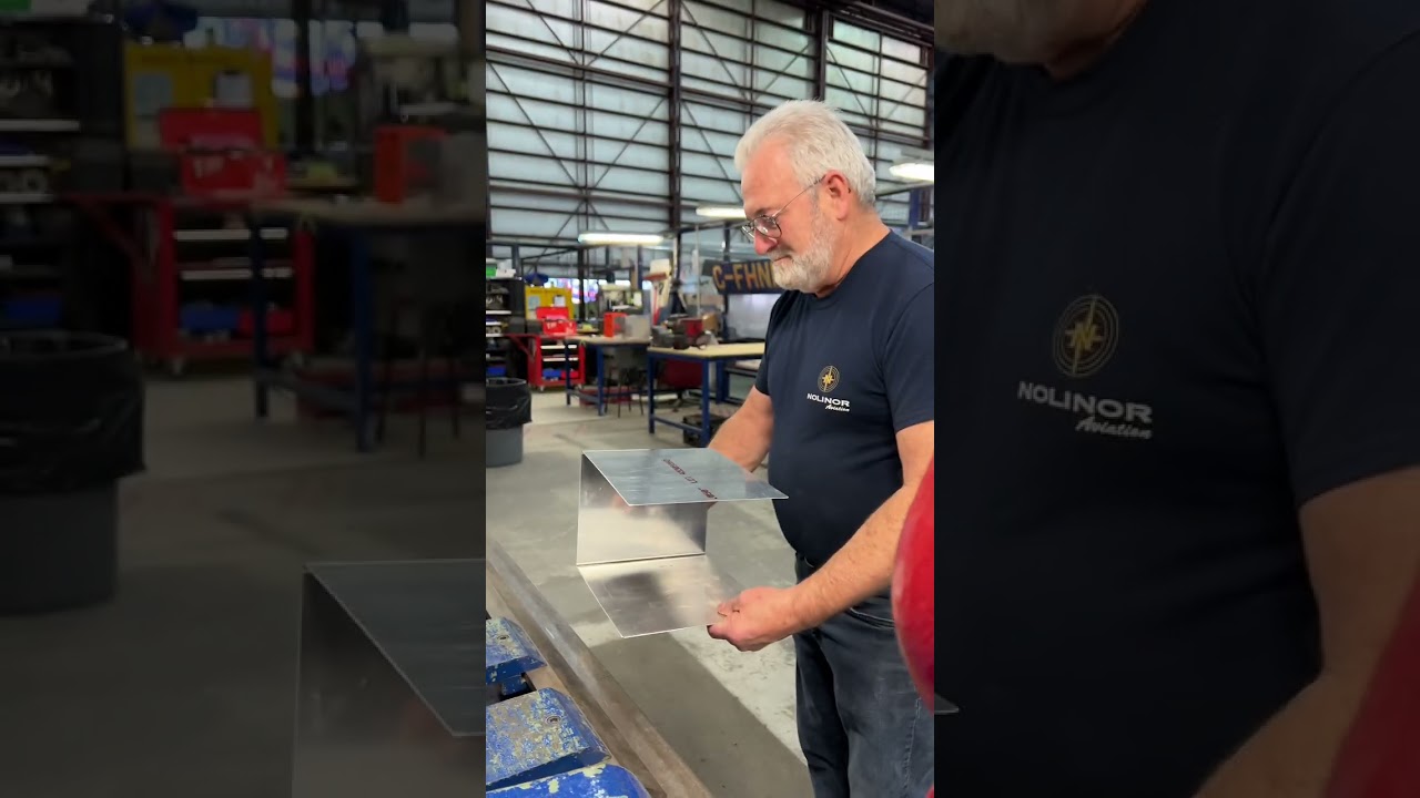 What EXPERT Aviation Sheet Metal Work Looks Like