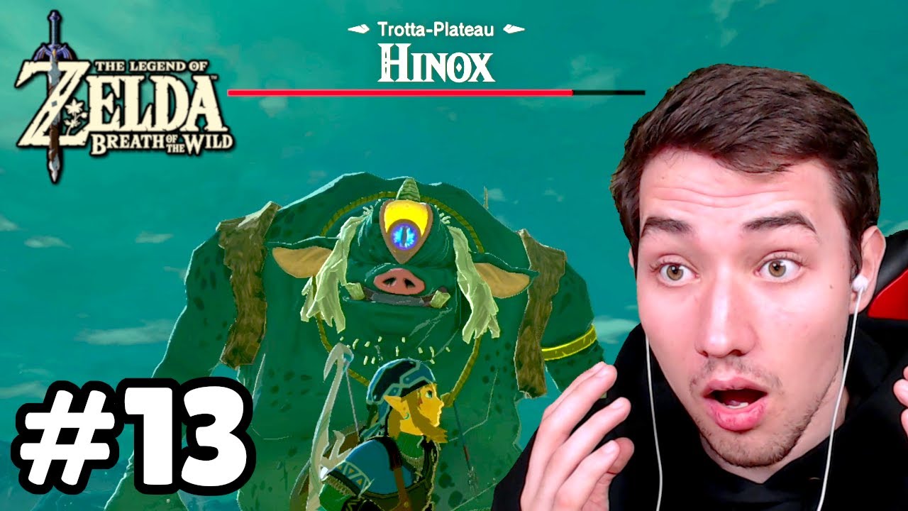 ERSTER BOSSKAMPF gegen HINOX! | Zelda: Breath of the Wild #13