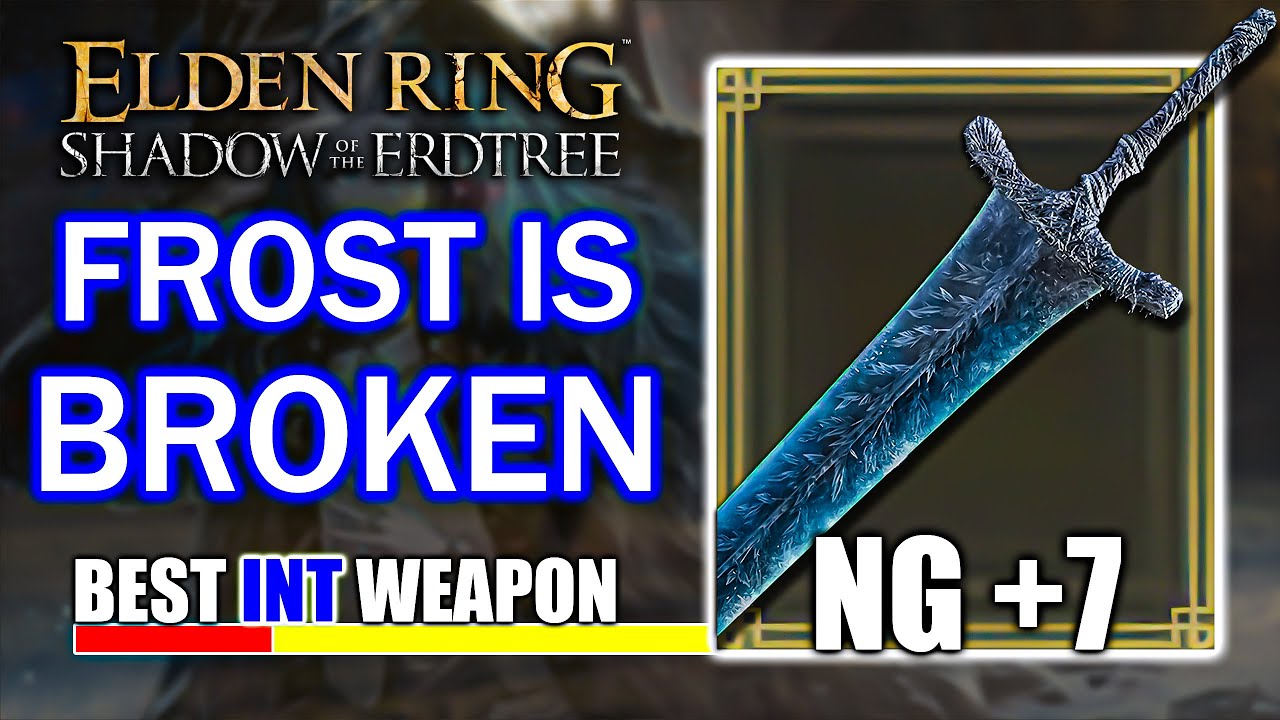 Dark Moon Greatsword - The Strongest INT weapon | Elden Ring (NG+7)