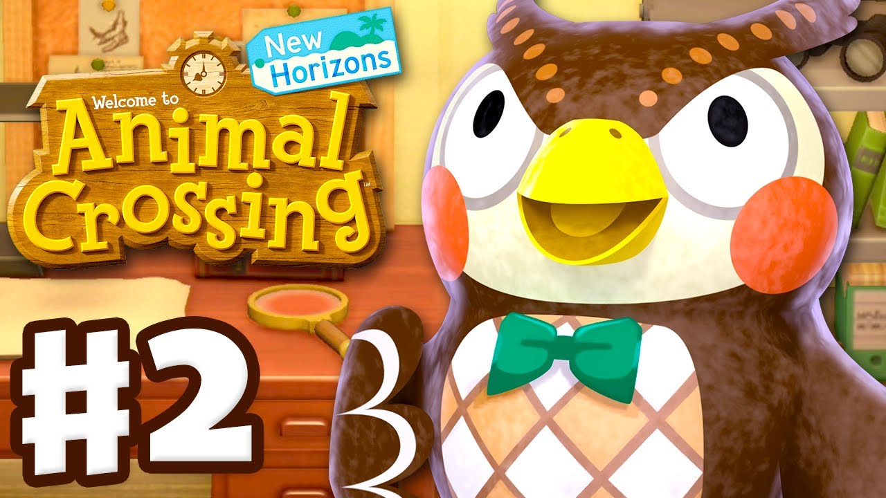 Blathers Arrives! 15 Donations! - Animal Crossing: New Horizons - Gameplay Walkthrough Part 2