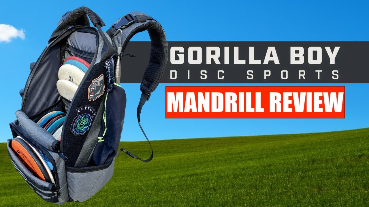 Gorilla Boy's minimal Disc Golf bag The Mandrill