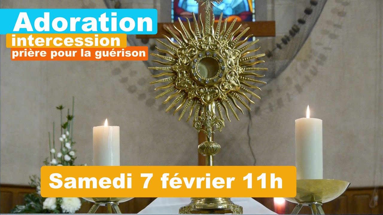 [7Fev_11h] Adoration dans l'esprit de Medjugorje : silence, paroles, chants