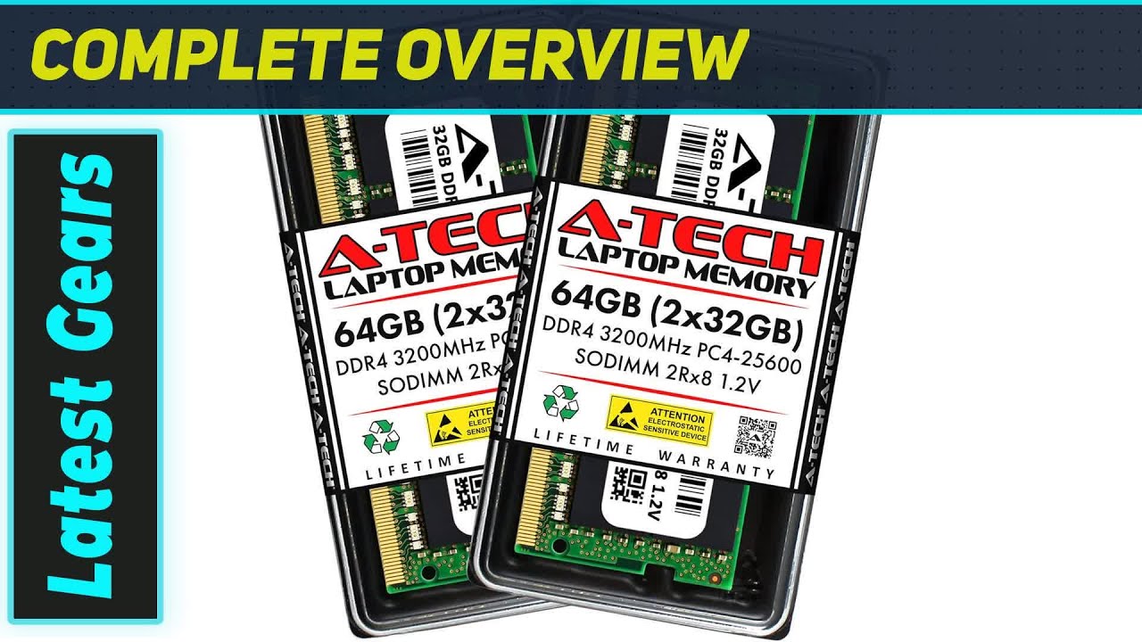 Best RAM Upgrade? A-Tech 64GB DDR4 3200MHz for MSI Laptops!