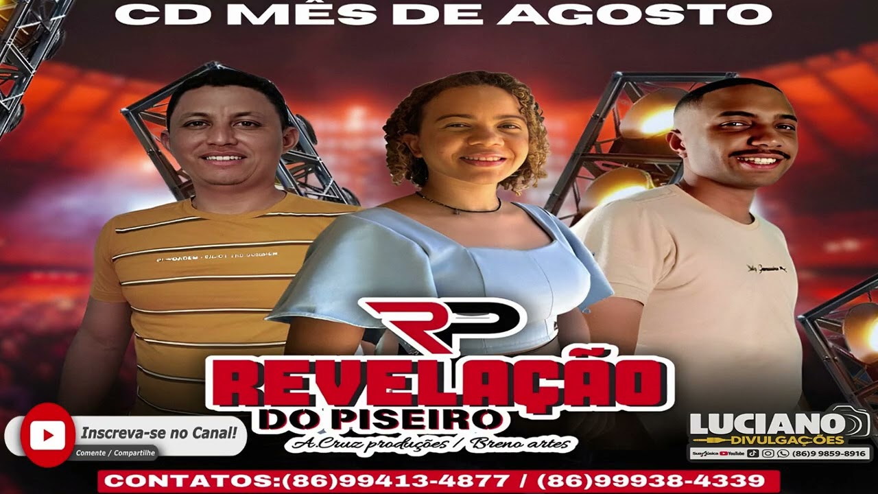CD MÊS  DE AGOSTO  REVELAÇÃO DO PISEIRO 2025 #nordeste #forrozinho #piseiro .