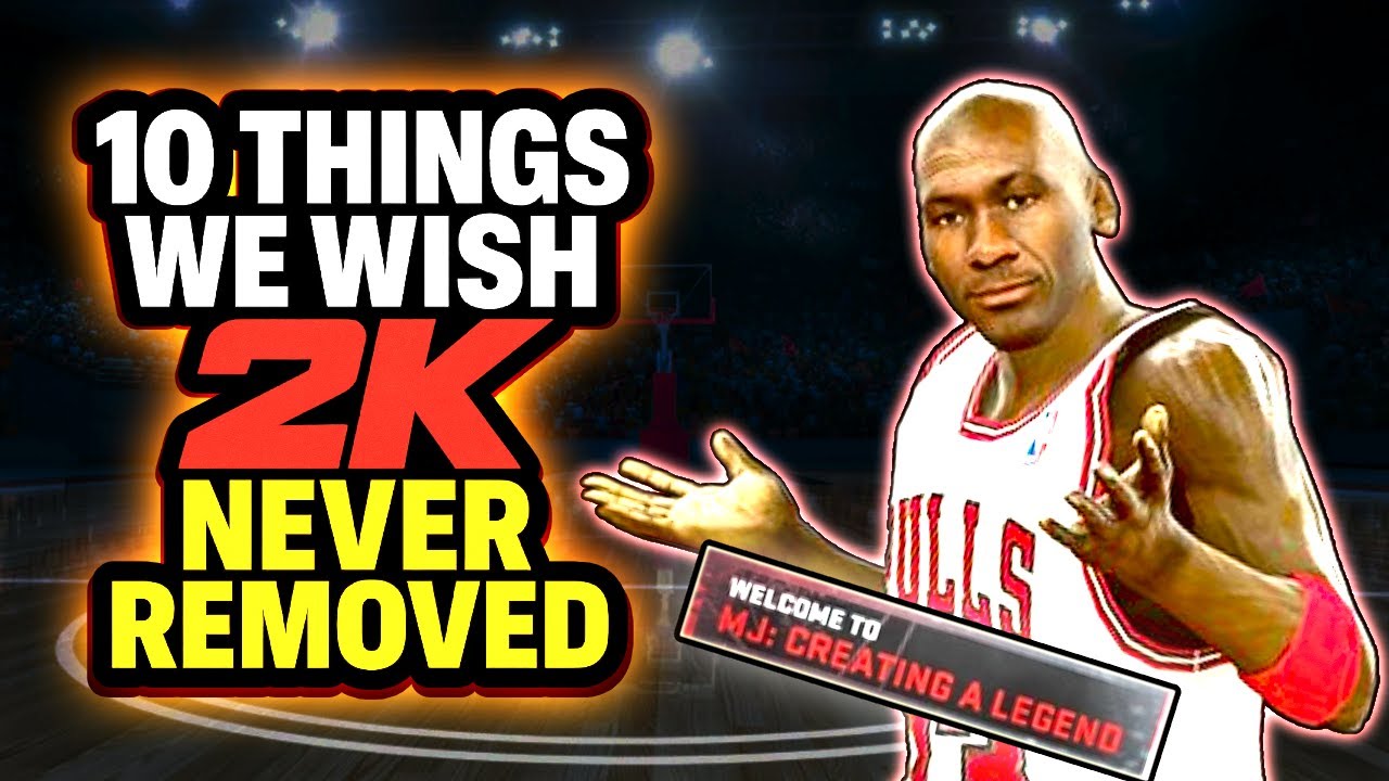 10 вещей, которые мы хотели бы, чтобы 2K никогда не удалял - NBA 2K