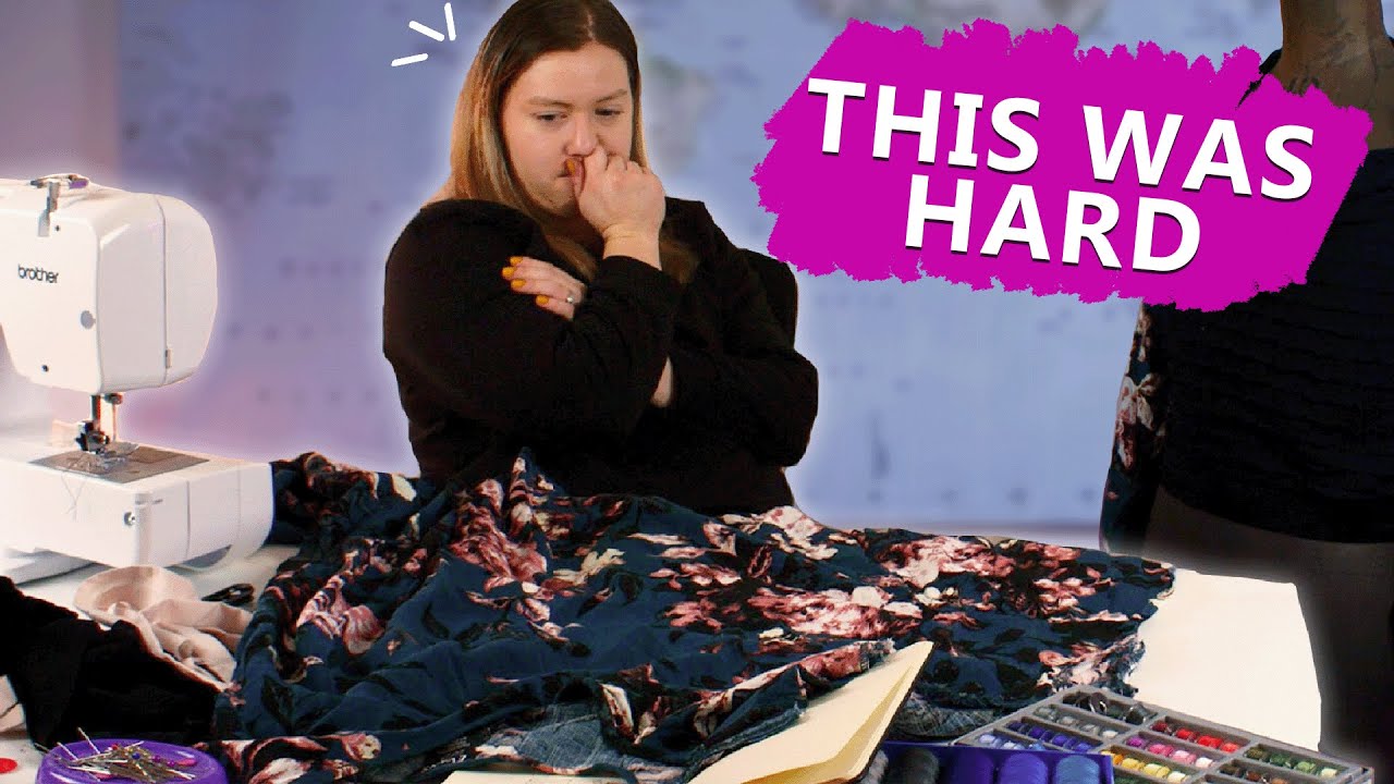 3 hours. 2 garments. 1 new outfit. | Sewing Bee Transformation Challenge