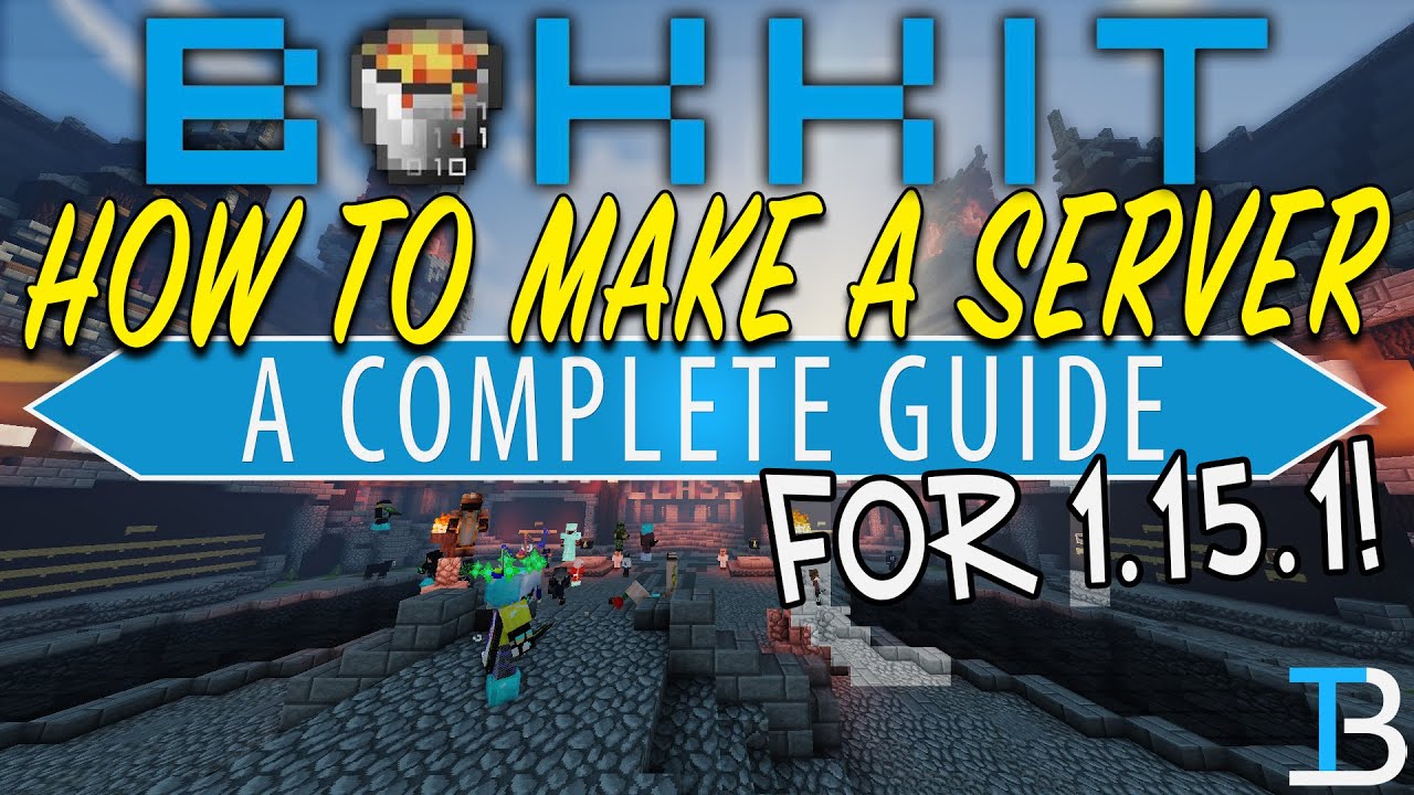 How To Make A Bukkit Server in Minecraft 1.15.1
