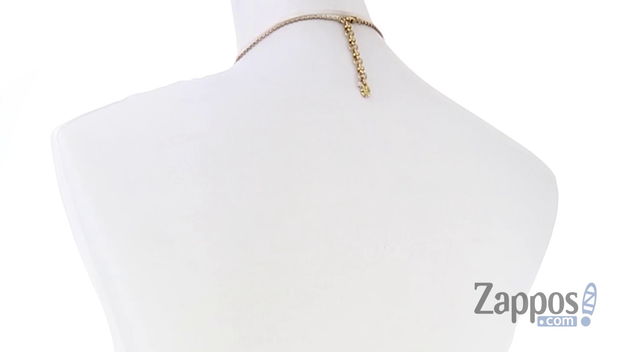 Lucky Brand Set Stone Collar Necklace SKU: 9183578