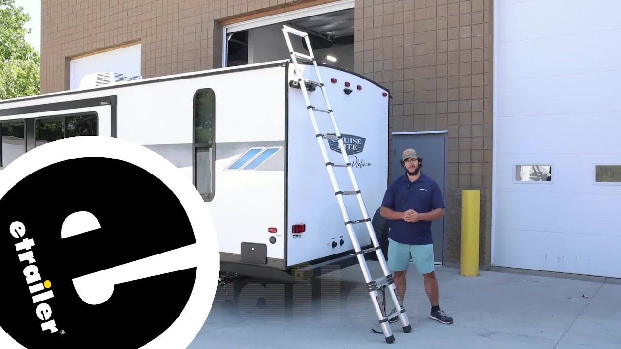 etrailer | A Closer Look at the Lippert On-The-Go Telescopic Ladder
