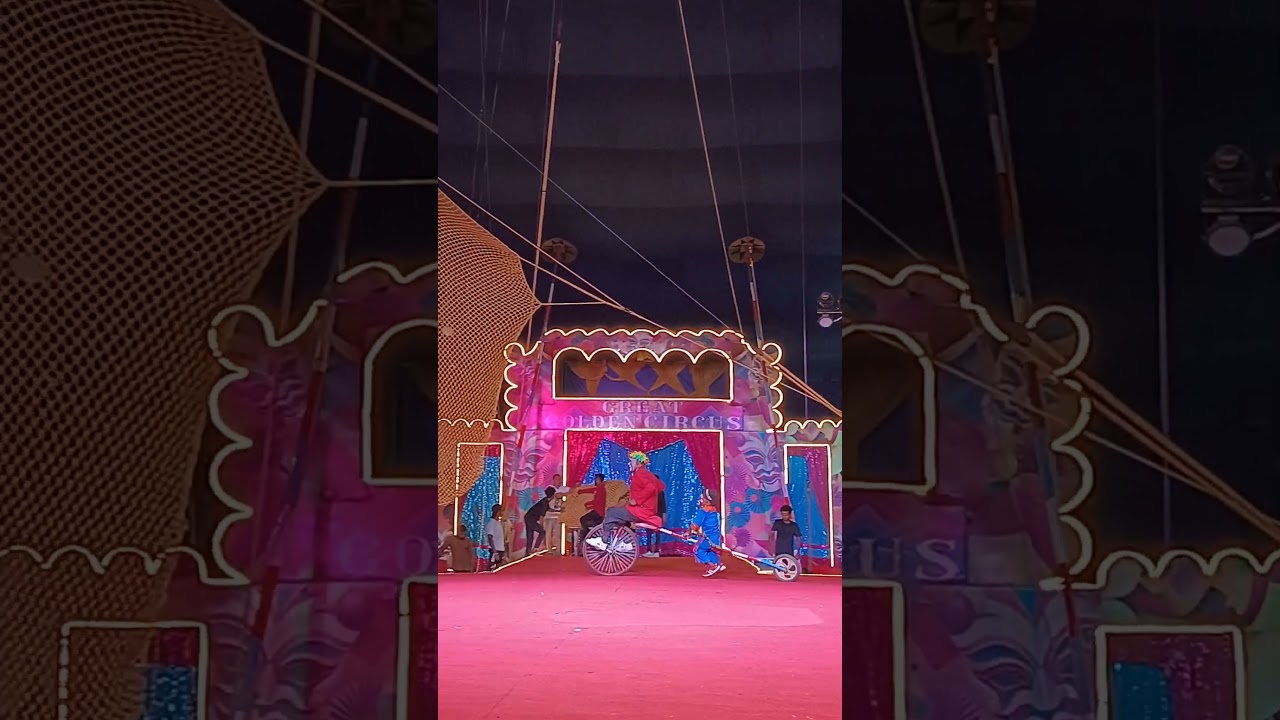 Great Golden circus 🎪 #onemillion #support #subscribe #circus #indiancircus #international #viral