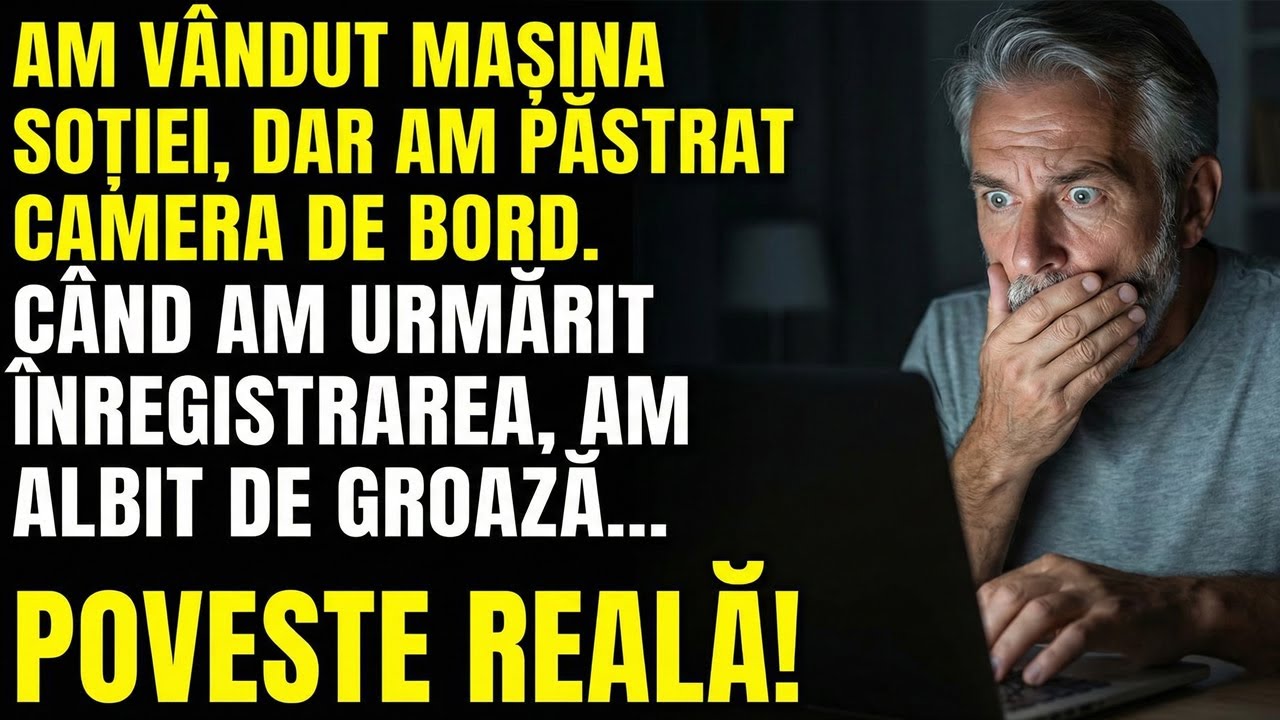 CAMERA DE BORD DIN MAȘINA VÂNDUTĂ A DEZVĂLUIT SECRETUL MORTAL AL SOȚIEI