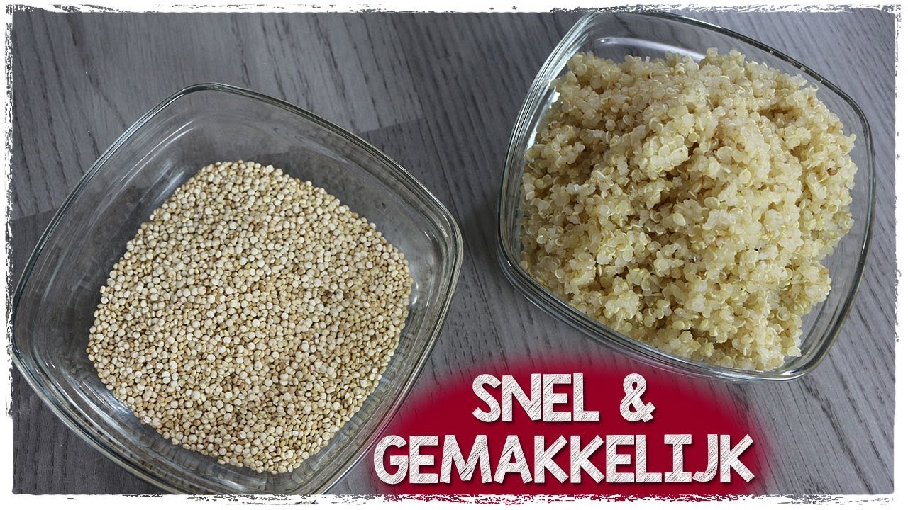 HOE MAAK JE QUINOA? BESTE TIPS OM QUINOA TE KOKEN!